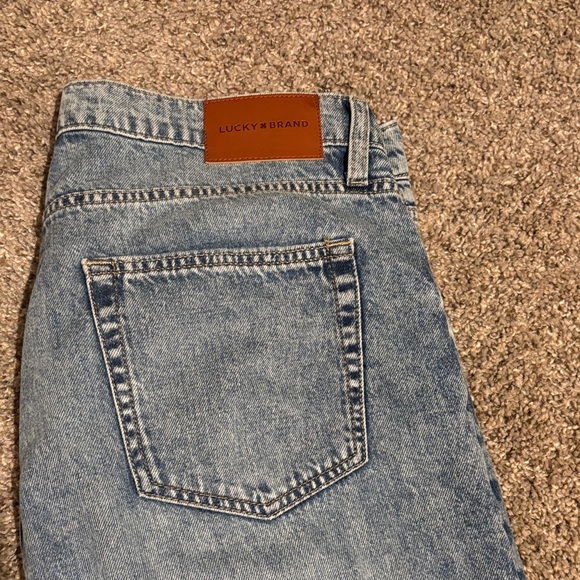 Lucky Brand Light Blue High rise, Wide Leg Jeans - Picture 2 of 6